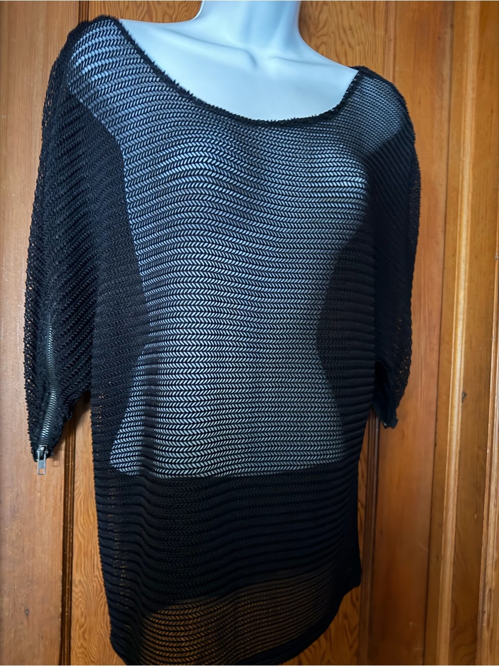 Mesh Beach Coverup